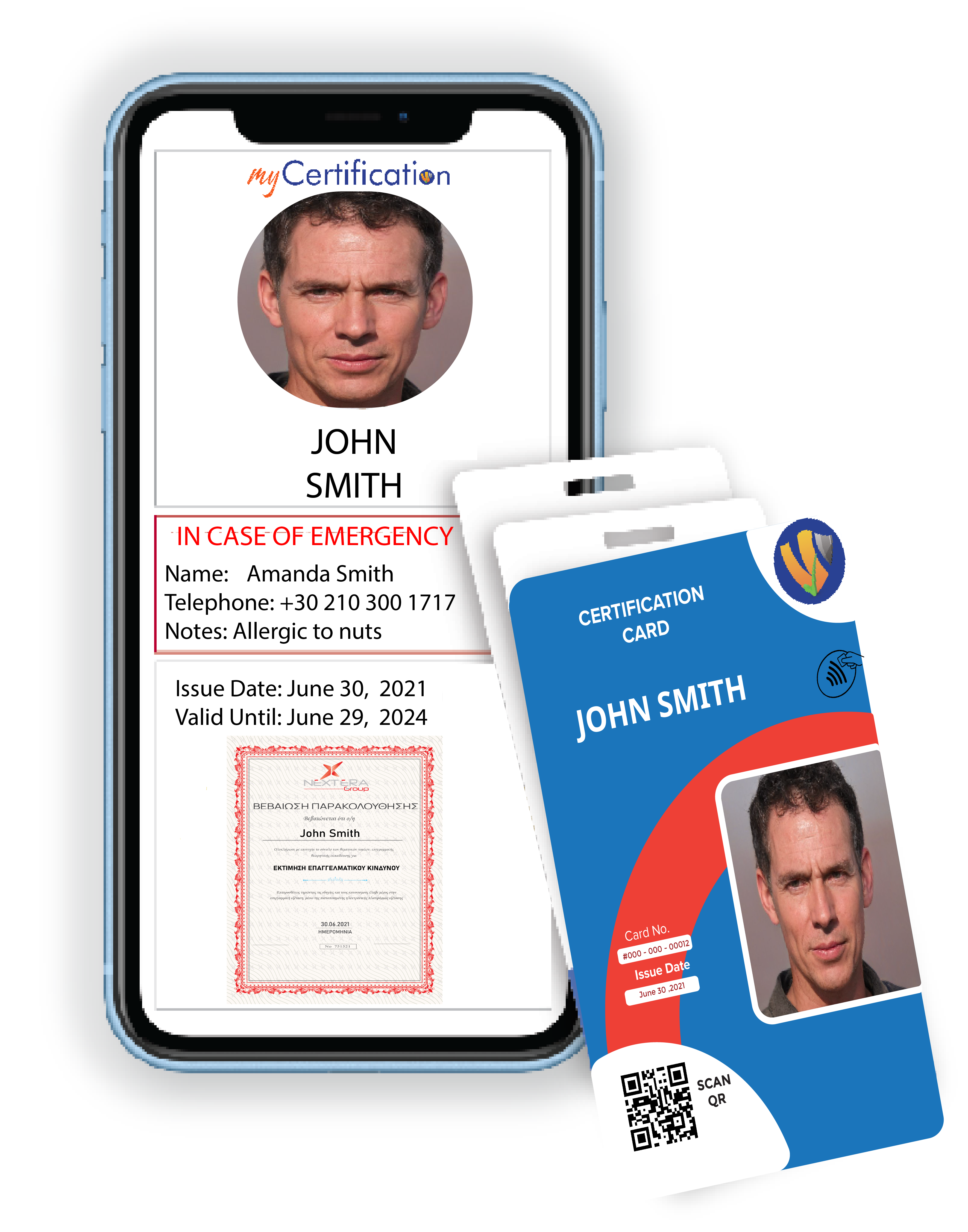 smart card my cert smith john